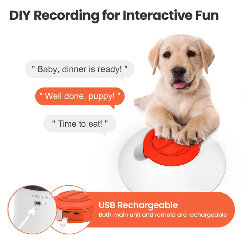 Pet Puzzle Feeder Bluetooth-Spielzeug, elektronisches Hunde- und Katzenspielzeug