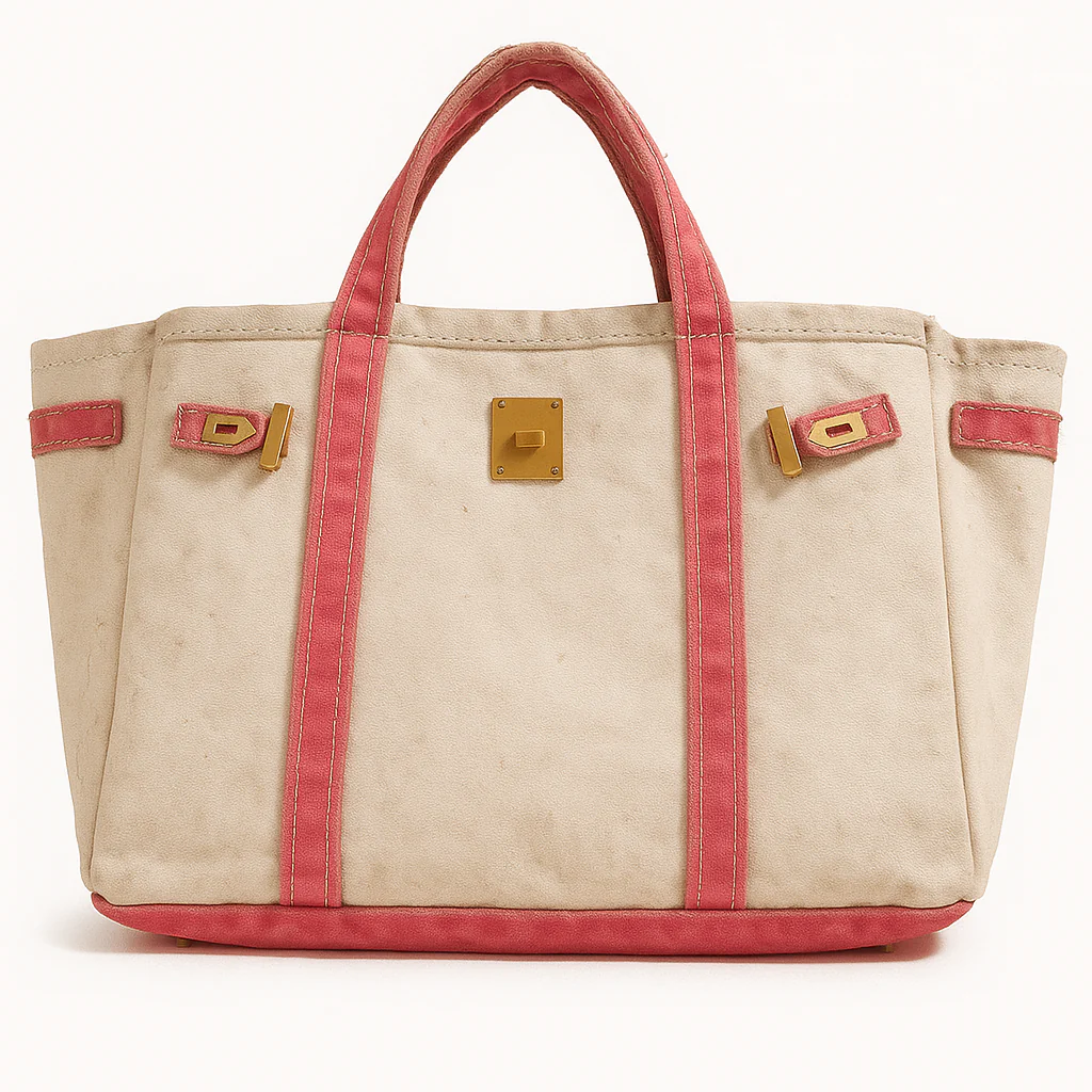 The Tote in Vintage Faded Red