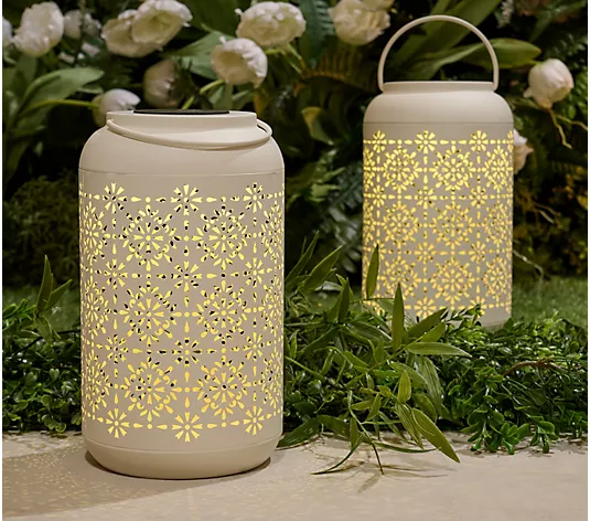 Solar Lighted Skeleton Lanterns