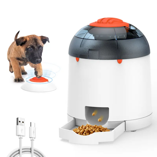 Pet Puzzle Feeder Bluetooth-Spielzeug, elektronisches Hunde- und Katzenspielzeug 