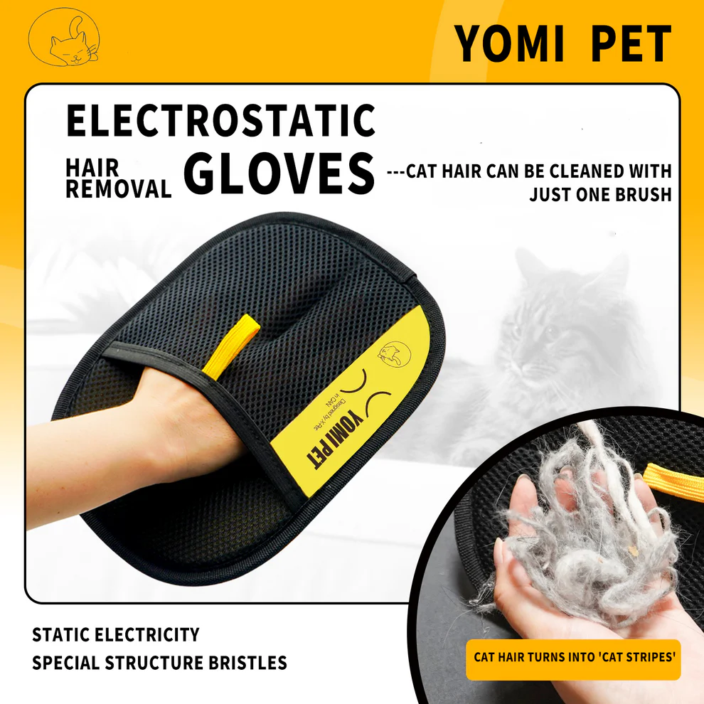 Handschuhe zur Tierhaarreinigung 