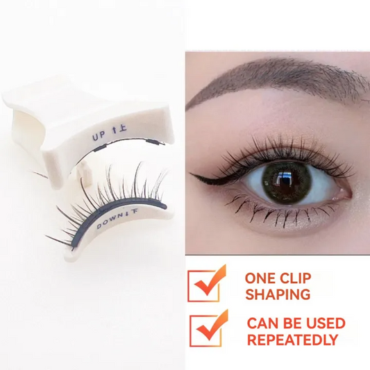 Magnetic 3D Reusable Natural False Eyelashes With Clip