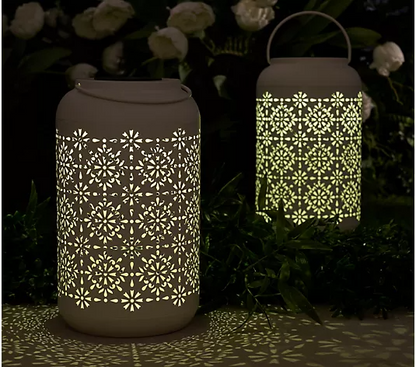 Solar Lighted Skeleton Lanterns