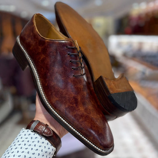 Men's Hand-stitched Leather Shoes